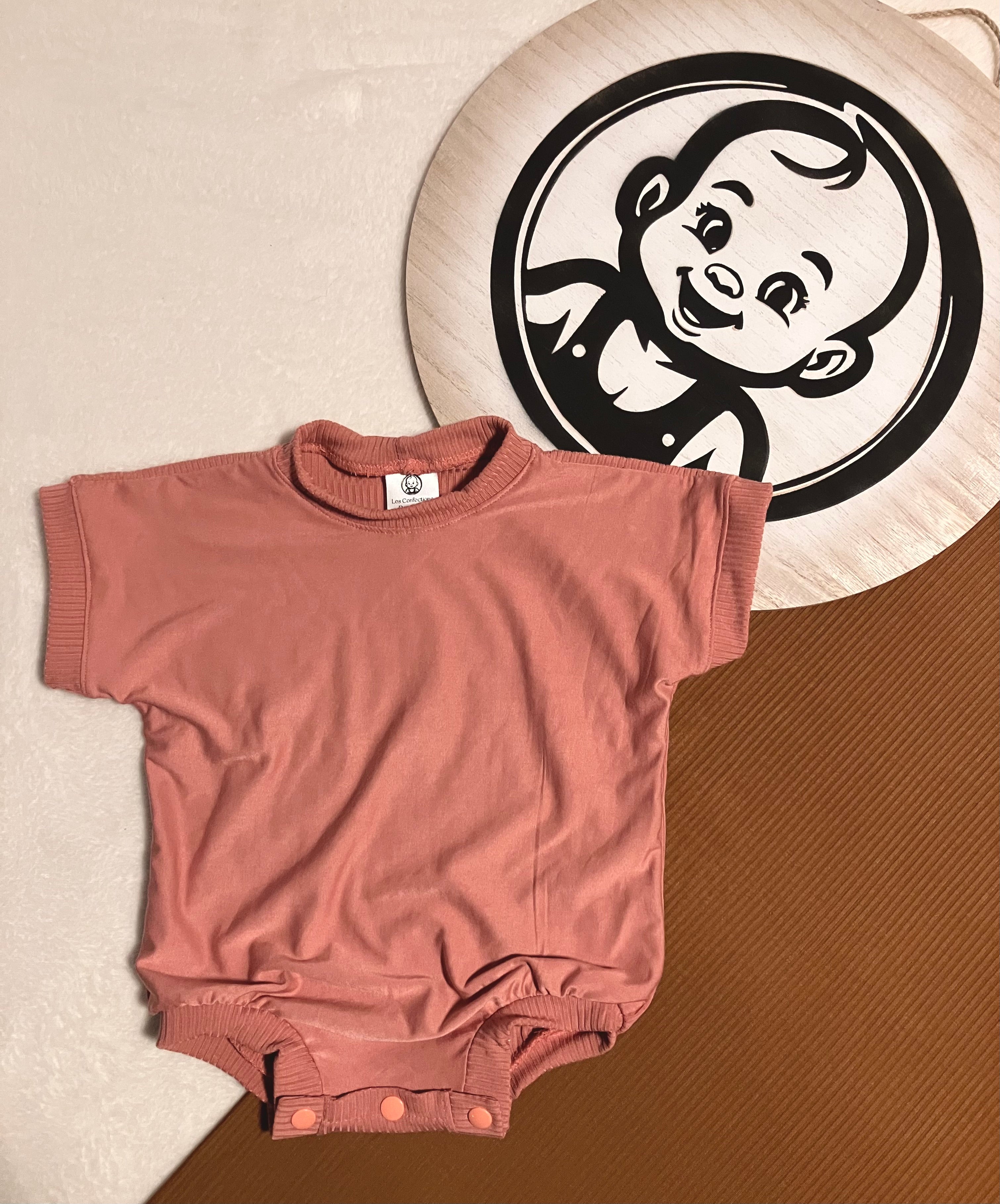 Le Cache-couche Bulle - Essentiel Bambou Manches Courtes