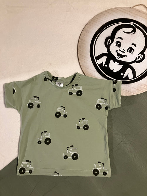 T-Shirt "Tracteur" en Coton Certifié