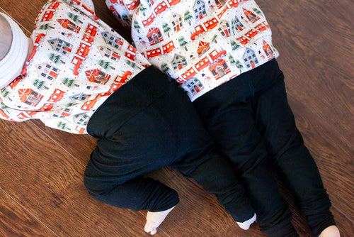 Chandail Raglan en coton ouaté de Noël