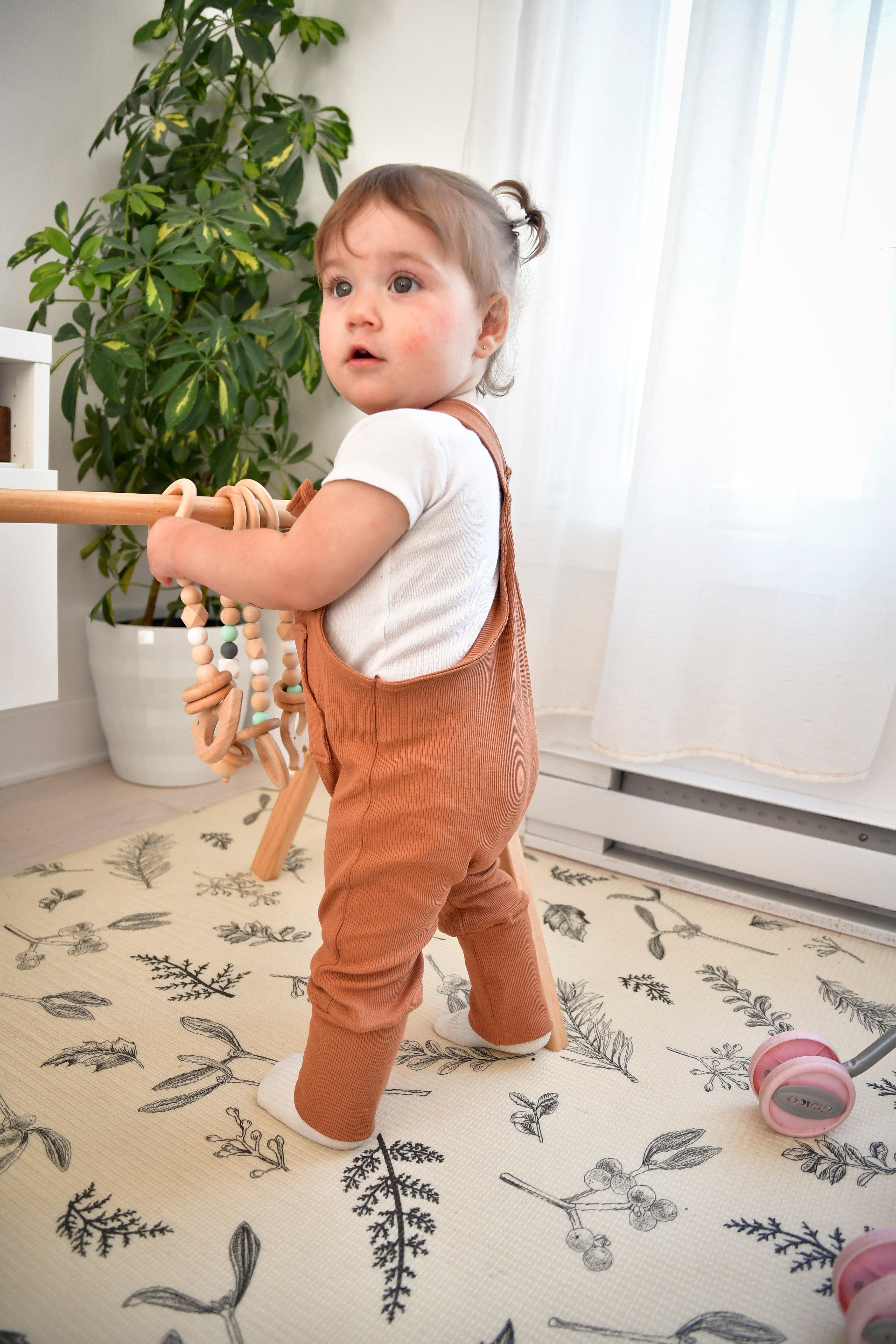 Salopette évolutive en coton