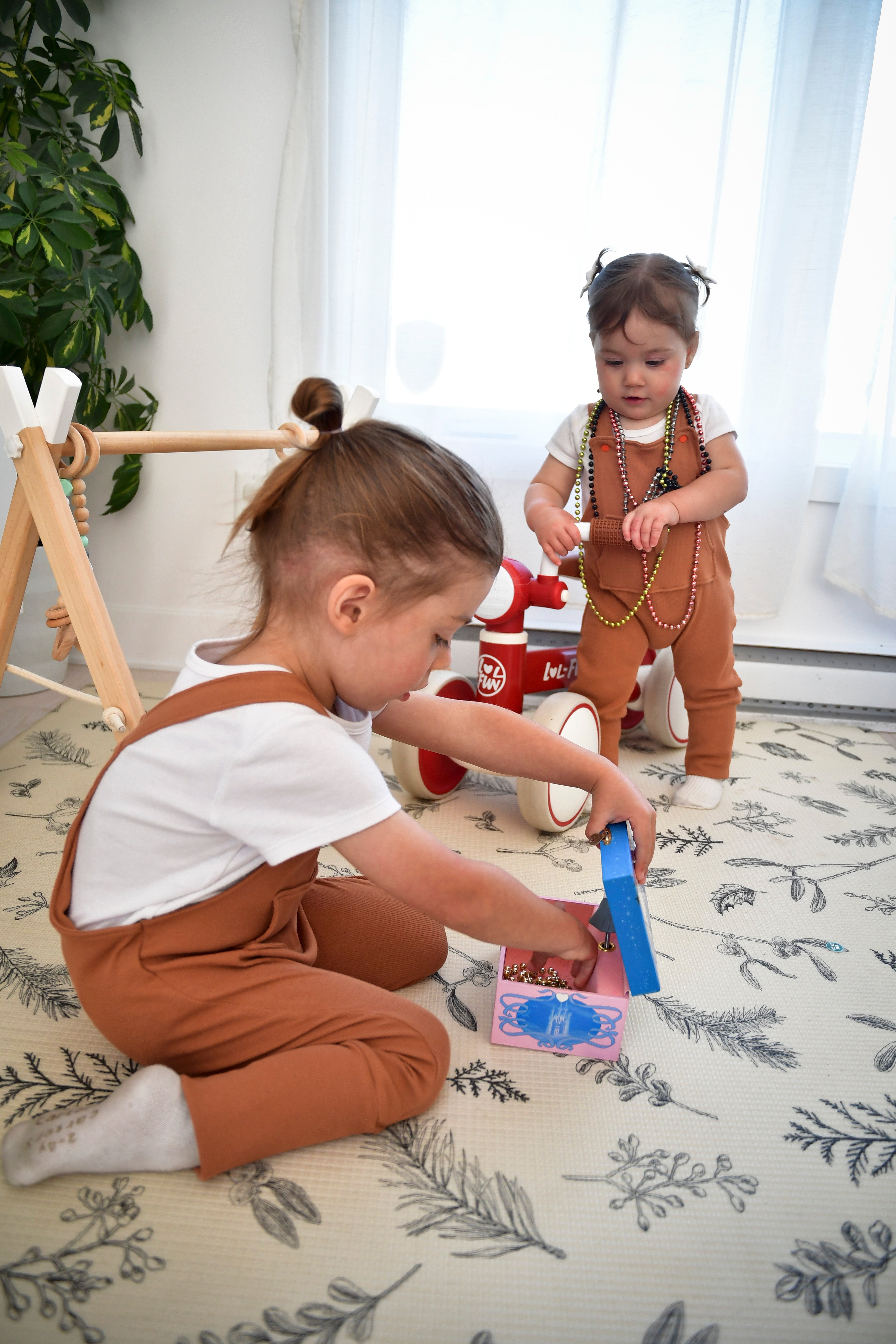 Salopette évolutive en coton