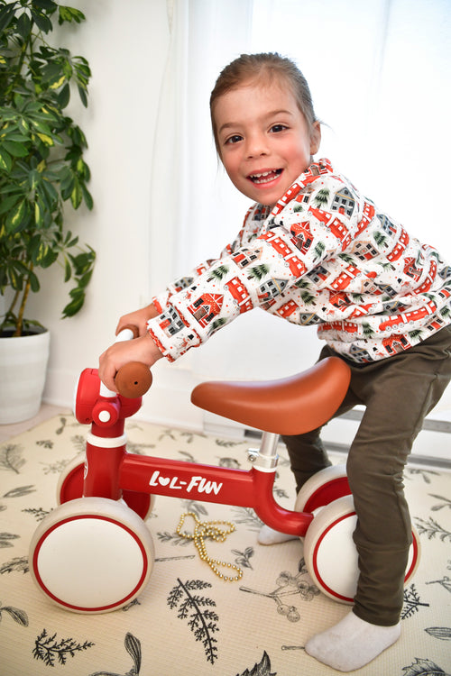 Chandail Raglan en coton ouaté de Noël