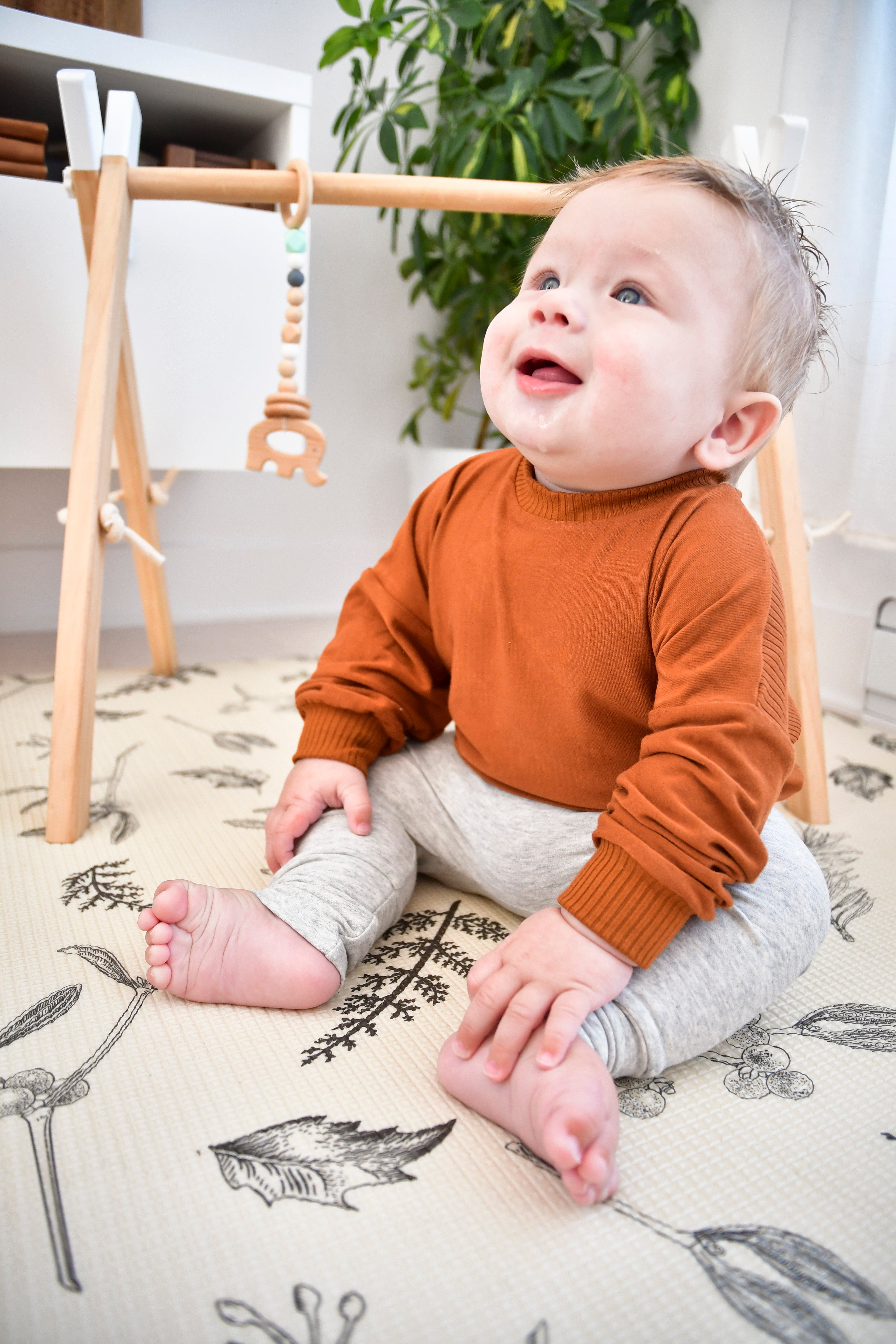 Cache-couche bulle en bambou